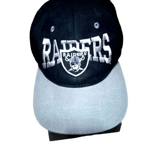 Raiders cap, snap back, Adult